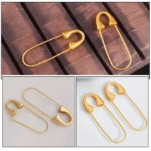 1 قطعة/2/4/8 قطع مشابك ضغط بسيطة، إكسسوارات مجوهرات DIY، مشابك قفل زنبركي معدني، تستخدم للملابس والقبعات والتنانير ومعالجة خياطة الملابس - متعدد الألوان - مشاهدة 11