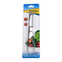 Pelador de Verduras de Aluminio con Punta, Práctico, Práctico en la Cocina - Plateado - Ver 3