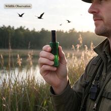 1pc Crow Whistle, Outdoor Survival Emergency Whistle, Hunting Forest Adventure Bird Calling Realistic Whistle, Camping Hiking Portable Calling Tool - Multicolor - View 16