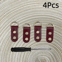 4Pcs Bag Accessories Buckles DIY Suitable For Crossbody Bag Tote Bag Handmade Replacement Parts Wallet Gift Making PU Bag Strap Connector Hook - Multicolor - View 16