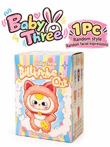 cureplaneta Baby Three Lucky Cat Theme Plush Blind Box (Non-Plush Filled) - Blind Boxes - View 8