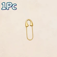 1 قطعة/2/4/8 قطع مشابك ضغط بسيطة، إكسسوارات مجوهرات DIY، مشابك قفل زنبركي معدني، تستخدم للملابس والقبعات والتنانير ومعالجة خياطة الملابس - متعدد الألوان - مشاهدة 16