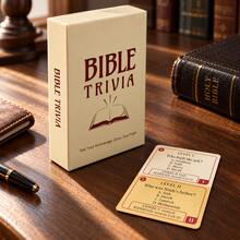 Bible Knowledge Q&A Card Game, 2 Difficulty Levels Christian Educational Board Game, Suitable For Family Gatherings, Church Activities And Game Night Interactive Gift - Multicolor - View 4