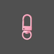 1-500pcs Assorted Random Candy Color Metal Rotating Dog Clips/Lobster Clasps Y2K Cute Style DIY Keychain Bag Pendant Jewelry Hardware Accessories - one-size - View 18