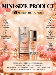 Dior Rose Essence 10ml/5ml 微珠活化精華油，凝膠質地，深層滋養、煥采活膚，適合多種膚質，日常護理 - Dior花秘瑰萃玫瑰微凝珠賦活精華 - 查看 6