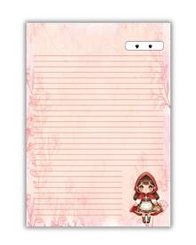Filler Paper - Kırmızı Başlıklı Kız - Görünüm 3