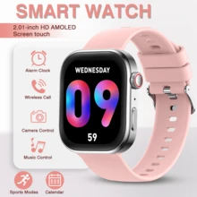 Women Elegant Smart Watch Sports Fitness Tracker, Camera Control, Music Play For Android & IOS Phones - Multicolor - View 2