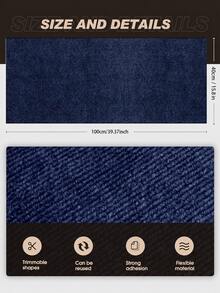 1pc Trial Pack, Random Delivery, Self-Adhesive Cat Scratch Pad, Customizable Furniture Protector Mat, Anti-Scratch Carpet Pad, Wall-Mounted Sofa Protector, Cat Tree Pad, Indoor Cat Activity Mat, Cat Scratch Board, Durable Sofa & Cat Scratcher Alternative - Multicolor - View 16