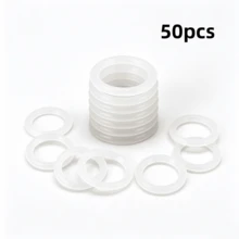 1/20/50pcs Optional Waterproof Silicone O-Rings, 3mm Wire Diameter Anti-Slip Wear-Resistant Sealing Gaskets, High-Quality Silicone Rings With Excellent Elasticity, Waterproof Leak-Proof Anti-Aging And Non-Deforming, Stable And Reliable Sealing. Suitable For Water Pipes, Faucets, Shower Fittings Sealing Repair, Quickly Solving Leakage Problems; Also Can Be Used As Handmade DIY Accessories, Umbrella Repair Replacement Rubber Rings, Keychain Cushion Rubber Rings - Multicolor - View 7