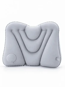 Quick-Inflating Lumbar Pillow - Soft, Portable And Strong Support - Designed To Relieve Lower Back Pain; Perfect For Office Relaxation And Travel Rest. - Multicolor - View 13