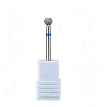 Professional Cuticle Remover 5.0mm Nail Drill Bit, Suitable For Foot Care And Manicure, 1pc, Blue Round Storage Box, Multiple Colors Available - Multicolor - View 8