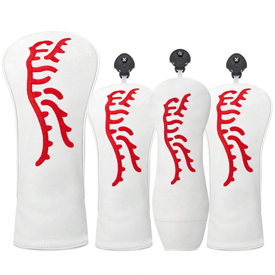 White Golf Club Head Cover: , Waterproof Golf Accessory Club Protection Cover, Providing The Best Protection For Golf Club The Best Choice For Gifting