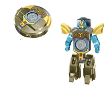 Mainan Giroskop Genggam Dua-dalam-Satu yang Dapat Berubah Bentuk, Gaya Robot & Tank, Spinner Saku Penghilang Stres Multi Desain, Hiasan Meja Portabel, Hadiah Koleksi Unik untuk Penghobi Dewasa - MultiWarna - View 8