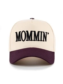 1pc Unisex Embroidered Fashion Baseball Cap, Adjustable Dad Hat/Baseball Cap, Casual Hat Suitable For Outdoor Sports, Travel And Running - Multicolor - View 7