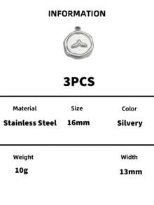 Stainless Steel 18K Gold Plated Embossed Multi‑Pattern Disc Pendants,Tarnish Resistant Waterproof DIY Jewelry Making Charms For Bracelets Necklaces - Multiple Styles - View 32