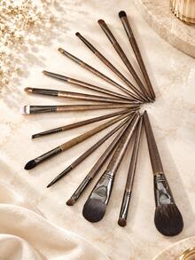 Professional Makeup Brush Set, Soft Dense Face And Eye Cosmetic Brushes For Foundation, Powder, Blush, Contour, Highlighter, Eyeshadow, Concealer, Eyeliner And Blending, Multi-Purpose Beauty Brush Kit For Full Face Makeup, Daily Use, Home And Travel - Multicolor - View 13