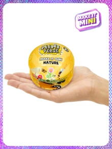 MGA Entertainment MGA's Miniverse Make It Mini Nature Series 3 Mini Collectibles, Mystery Blind Packaging, DIY Botanical Flower Plant Replica, Surprise Unboxing Gift, Desktop Mini Decor - Multicolor - View 11