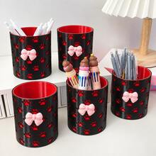 5/2/1 Paw Print Pen Holder, Pencil Cup Work Desk Storage Box, Cute Pet Claw Storage Container, Makeup Brush Holder, Toothbrush Holder, Work Desk Storage Box, Pet Lovers Gift, Multi-Purpose Storage Cup - View 2