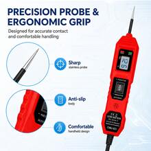 V519 OBD2 Scanner & CNBJ-823 Circuit Tester Combo, 2 Pieces Automotive Diagnostic Tool Kit, Engine Fault Code Reader, DTC Clear, Live Data, 6-24V Electrical Circuit Tester For Auto Repair Other Versions - A - View 6