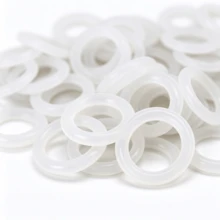 1/20/50pcs Optional Waterproof Silicone O-Rings, 3mm Wire Diameter Anti-Slip Wear-Resistant Sealing Gaskets, High-Quality Silicone Rings With Excellent Elasticity, Waterproof Leak-Proof Anti-Aging And Non-Deforming, Stable And Reliable Sealing. Suitable For Water Pipes, Faucets, Shower Fittings Sealing Repair, Quickly Solving Leakage Problems; Also Can Be Used As Handmade DIY Accessories, Umbrella Repair Replacement Rubber Rings, Keychain Cushion Rubber Rings - Multicolor - View 2