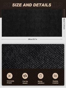 1pc Trial Pack, Random Delivery, Self-Adhesive Cat Scratch Pad, Customizable Furniture Protector Mat, Anti-Scratch Carpet Pad, Wall-Mounted Sofa Protector, Cat Tree Pad, Indoor Cat Activity Mat, Cat Scratch Board, Durable Sofa Alternative, Cat Scratching Post Alternative - Multicolor - View 14