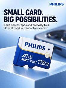 PHILIPS FM23TF-B, TF Memory Card, U3 High-Speed Read/Write, A1 Application Acceleration, Surveillance Recorder And Smartphone Storage Memory Card - View 4