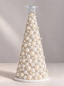 1pc DIY Beaded Christmas Tree Kit (Adult Version) - Handmade Desktop Christmas Tree Craft Set, Includes Colorful Beads And Star Tree Topper Decoration, Suitable For Holiday DIY Crafts, Desktop Decor, Holiday Gifts And Home Decoration - Multiple Styles - View 7