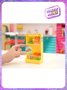MGA Entertainment MGA's Miniverse Make It Mini Spaces Furniture Mini Collectibles, Mystery Surprise Pack, DIY Crafts With Replica Plants & Food, Customizable Desktop Display Gift, NOT Edible - Multicolor - View 5