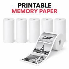 5/10/20 Rolls Thermal Paper For Camera Instant Print, Thermal Paper 57 X 25mm,5/10/20 Rolls Camera Instant Print Paper Compatible With Most Instant Print Cameras,Take Notes/Photos,Thermal Printing Paper - View 7