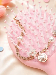 Handmade DIY Hollow Comb, Massage Air Cushion Brush, Volumizing Detangling Hair Brush, Cute Accessory - Multicolor - View 8