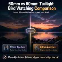 10x60 High Powered Binoculars For Adults – Large 60mm Objective Lens Telescope With FMC Lens For Bird Watching, Hunting, Travel, Outdoor Sports - Black - View 5