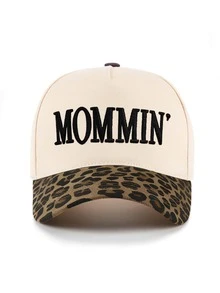 1pc Unisex Embroidered Fashion Baseball Cap, Adjustable Dad Hat/Baseball Cap, Casual Hat Suitable For Outdoor Sports, Travel And Running - Multicolor - View 2