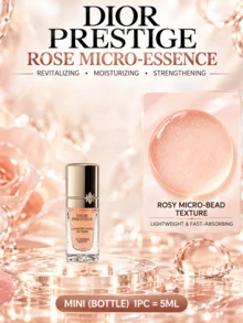 Dior Rose Essence 10ml/5ml 微珠活化精華油，凝膠質地，深層滋養、煥采活膚，適合多種膚質，日常護理 - Dior花秘瑰萃玫瑰微凝珠賦活精華 - 查看 13