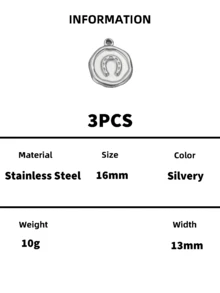 Stainless Steel 18K Gold Plated Embossed Multi‑Pattern Disc Pendants,Tarnish Resistant Waterproof DIY Jewelry Making Charms For Bracelets Necklaces - Multiple Styles - View 35