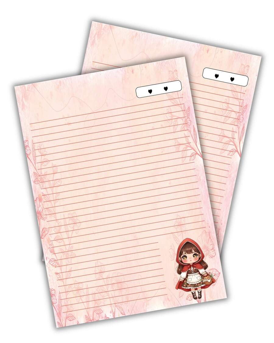 Filler Paper - Kırmızı Başlıklı Kız - Görünüm 1
