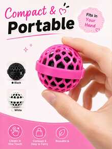 Reusable Adhesive Cleaning Ball, For Cleaning Bags, Can Absorb Dust, Dirt And Debris, Specifically Designed For Cleaning Bags, Suitable For Home And Travel, Convenient Personal Cleaning Tool - Multicolor - View 7