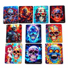 20/50/100PCS Holographic Resealable Mylar Bags, Smell Proof Ziplock Packaging Pouches With Graphic Print For Small Items - View 2