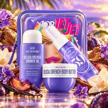 SOL DE JANEIRO Delícia Drench Mini Jet Set – Travel Size Moisturizing Body Set, 3 Products - Sweet - View 3