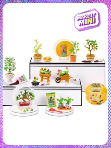 MGA Entertainment MGA's Miniverse Make It Mini Nature Series 3 Mini Collectibles, Mystery Blind Packaging, DIY Botanical Flower Plant Replica, Surprise Unboxing Gift, Desktop Mini Decor - Multicolor - View 9