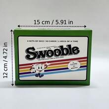 Swoble Board Game, Fast-Paced Card And Dice Game, Synchronized Competitive Play, Easy To Learn In 10 Minutes, Includes 4 Sets Of Dice And 50 Cards, Fun For Everyone, Perfect For Friend Gatherings And Party Game Nights, For Halloween And Christmas - Multicolor - View 2