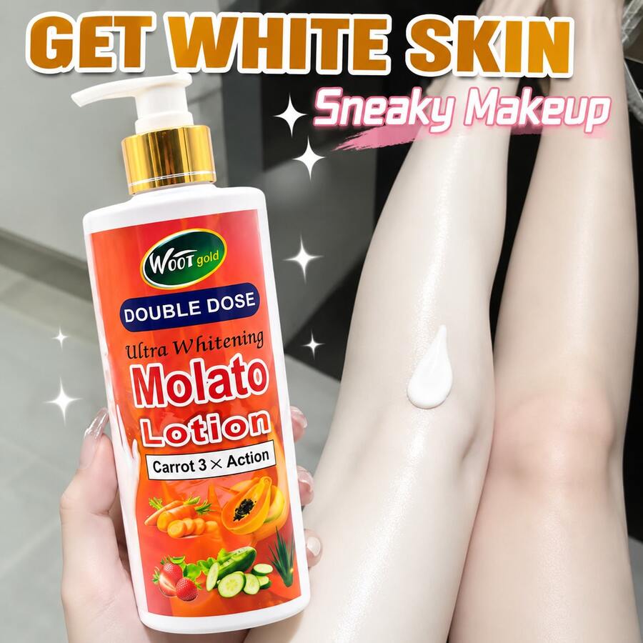 Carrot Brightening Body Lotion, Helps Even Skin Tone, Reduce Pigmentation, Improve Dullness And Provide Antioxidant Protection