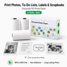 57mm*30mm Thermal Receipt Paper,3Pcs Restaurant Hotel Takeout Thermal Paper Small Tube Core Printing Paper Coreless Printing Paper Queue Ticket - View 9