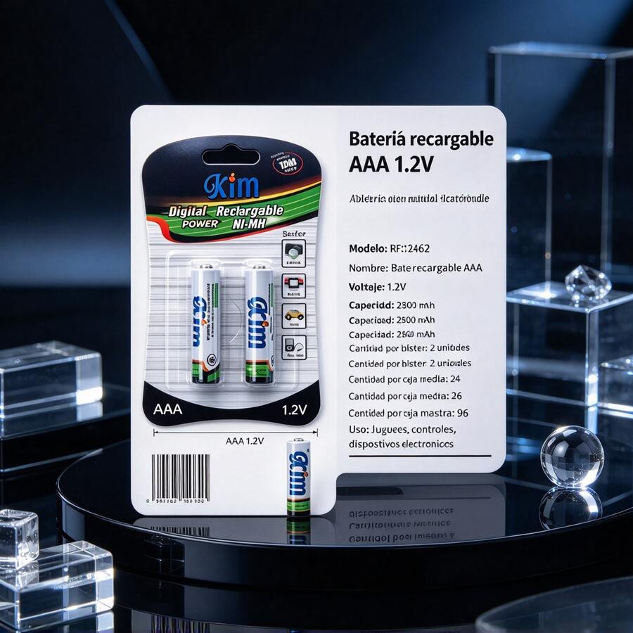 Battery Charging Accessories - Black - View 1