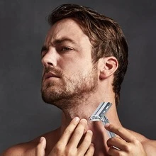 Unisex Double Edge Safety Razor And Nose Hair Trimmer Beard Tool - Fits All Double Edge Razor Holders, Exquisite Gift Box Packaging - Multi-pack - View 5