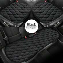 1pc/2pcs/3pcs/7pcs Car Seat Cushion [All Season, Essential For Autumn/Winter] Soft Plush Seat Cover (With Storage Pocket, Enhances Driving Comfort), Universal Car Interior Accessory - A - View 9
