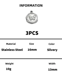 Stainless Steel 18K Gold Plated Embossed Multi‑Pattern Disc Pendants,Tarnish Resistant Waterproof DIY Jewelry Making Charms For Bracelets Necklaces - Multiple Styles - View 25