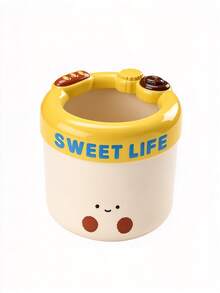 Fun Modern Style Desktop Storage Bucket, Mini Storage Box, Suitable For Storing Various Small Items, Compact And Practical, Applicable For Bedroom, Office, Study Or Dormitory, Suitable For Year-Round Use, Christmas Gift, Room Decor Aesthetic - Multicolor - View 12