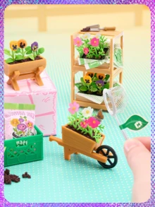 MGA Entertainment MGA's Miniverse Make It Mini Nature Series 3 Mini Collectibles, Mystery Blind Packaging, DIY Botanical Flower Plant Replica, Surprise Unboxing Gift, Desktop Mini Decor - Multicolor - View 4