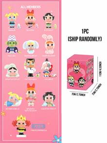 CRYBABY Cute Girl Series Blind Box, 12 Regular Styles + 1 Hidden Style, Cute Powerpuff Girls Blind Box, CRYBABY Fan Collectible Figure, Y2K Cute Powerpuff Girls Blind Box Figure, Toy Blind Box Gift, Cute Figure Blind Box, Holiday Gift - Multicolor - View 13