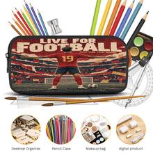 Vintage Poster Style #19 Player Print 3 Pieces Set: Large Capacity Backpack + Crossbody Bag + Pencil Case, Adjustable Breathable Shoulder Straps, Classic Sports Fan Game Day Commute Storage Set - Printed Bag - View 2